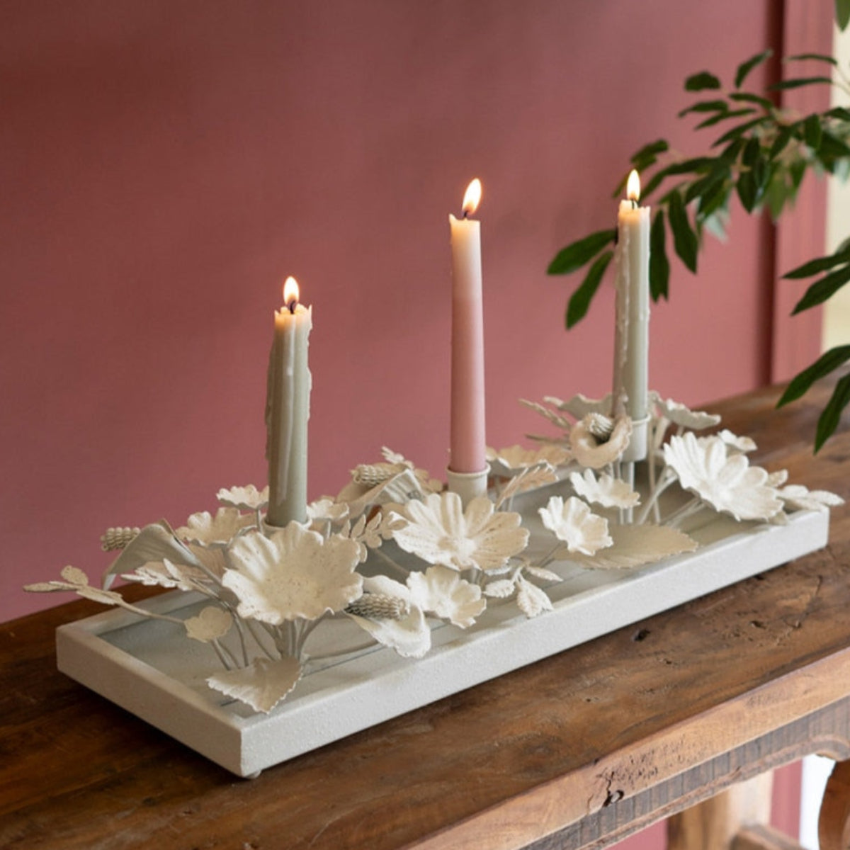 Moonflower Candelabra