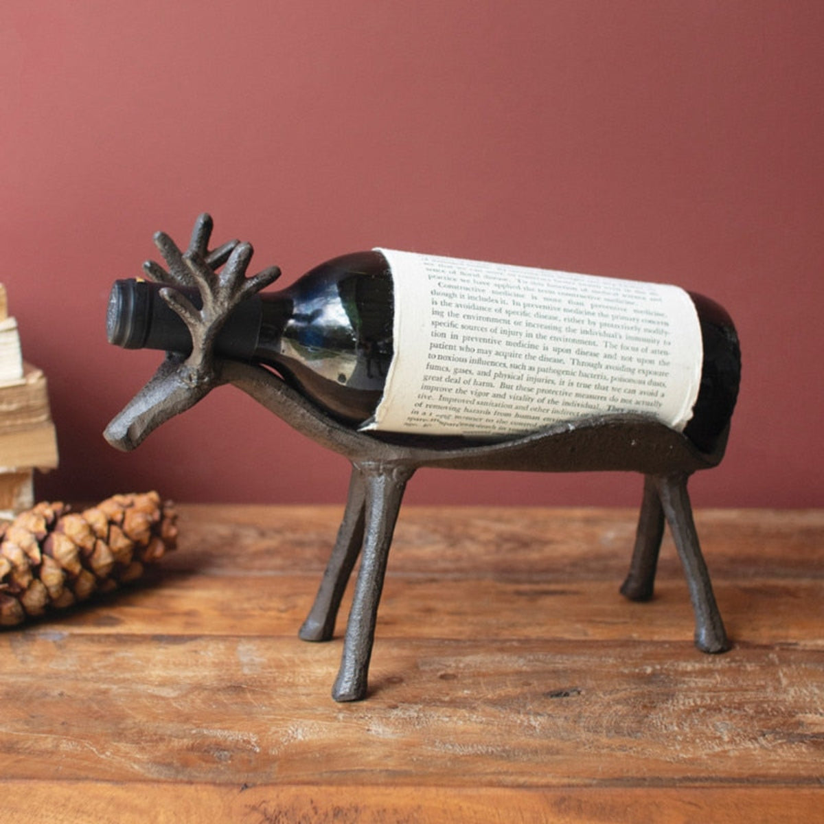 Vintner’s Stag Wine Holder