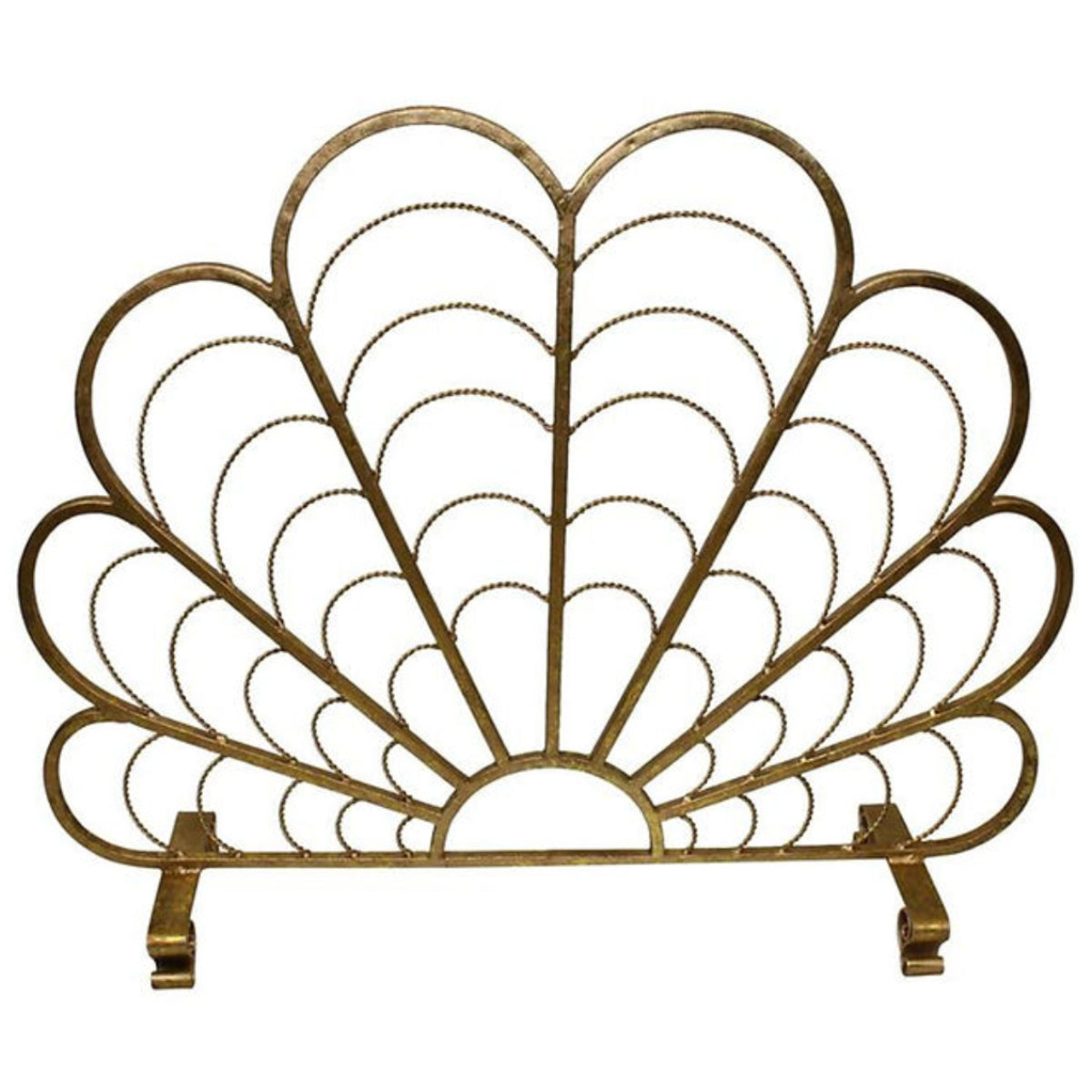 Capri Scallop Fan Firescreen