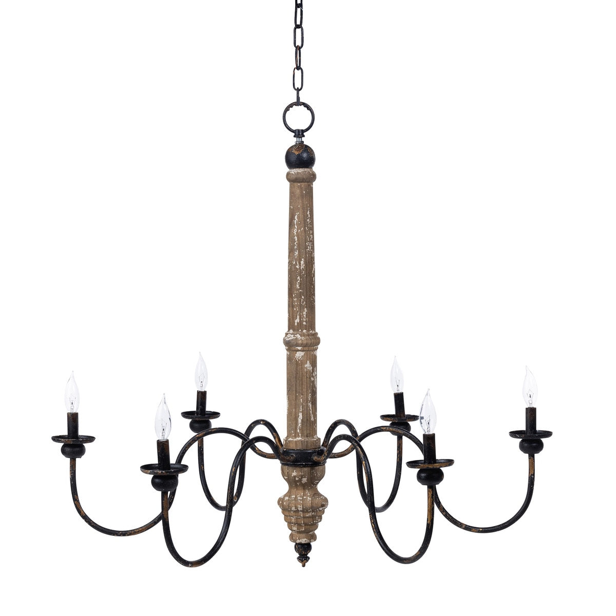 Chateau Ironwood Chandelier