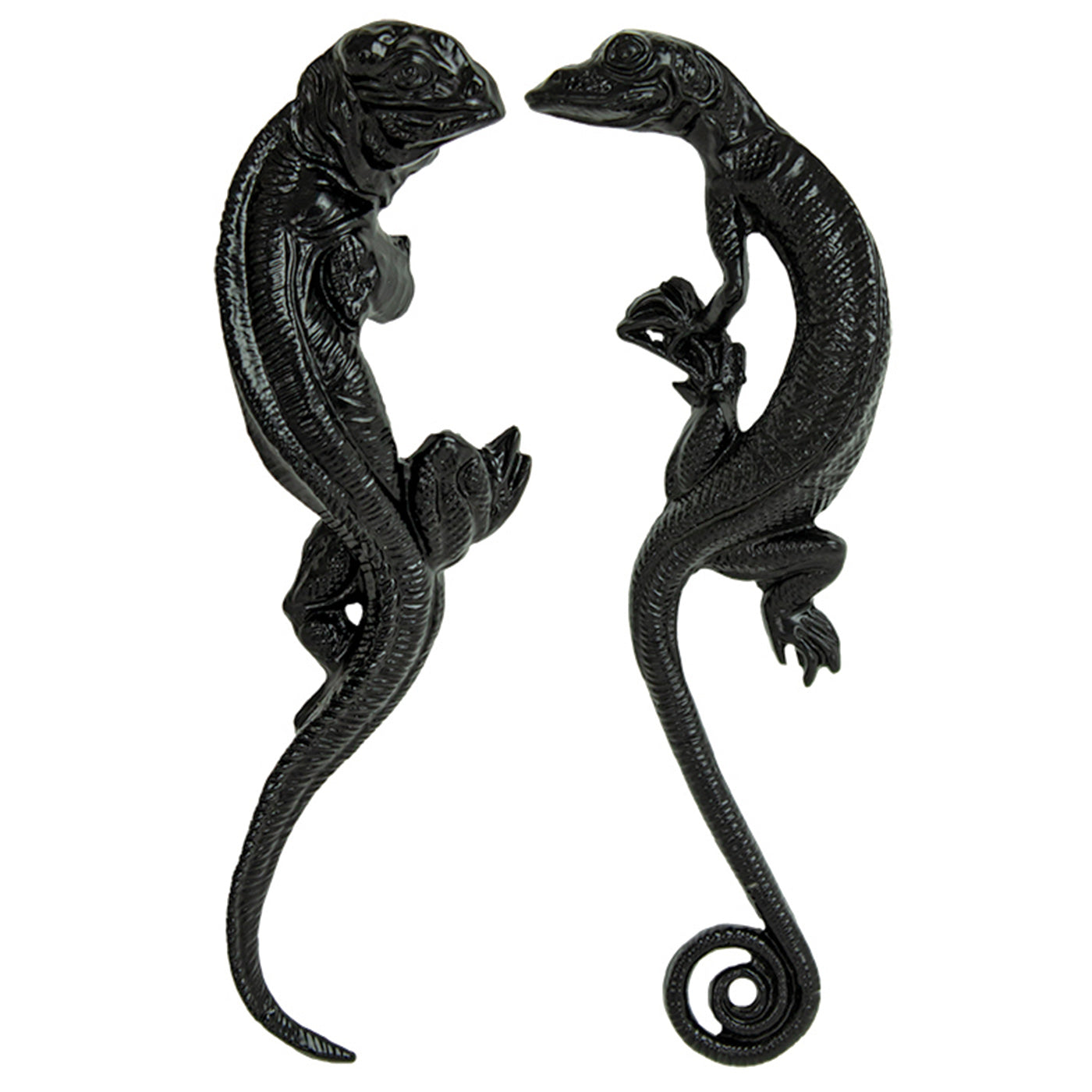 Climbing Lizard Door Handles