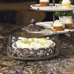 Covered Pie Plate w/ Dome