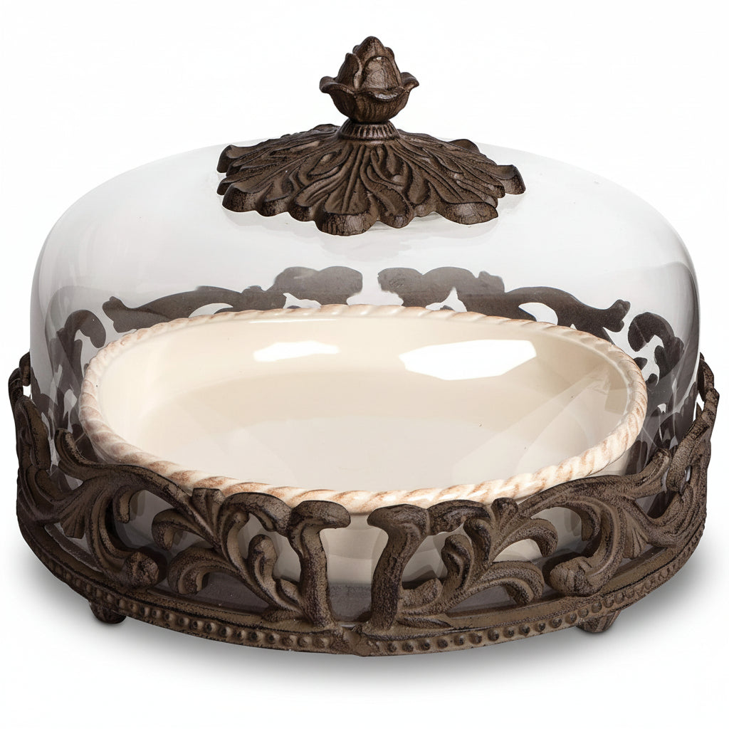 Covered Pie Plate w/ Dome