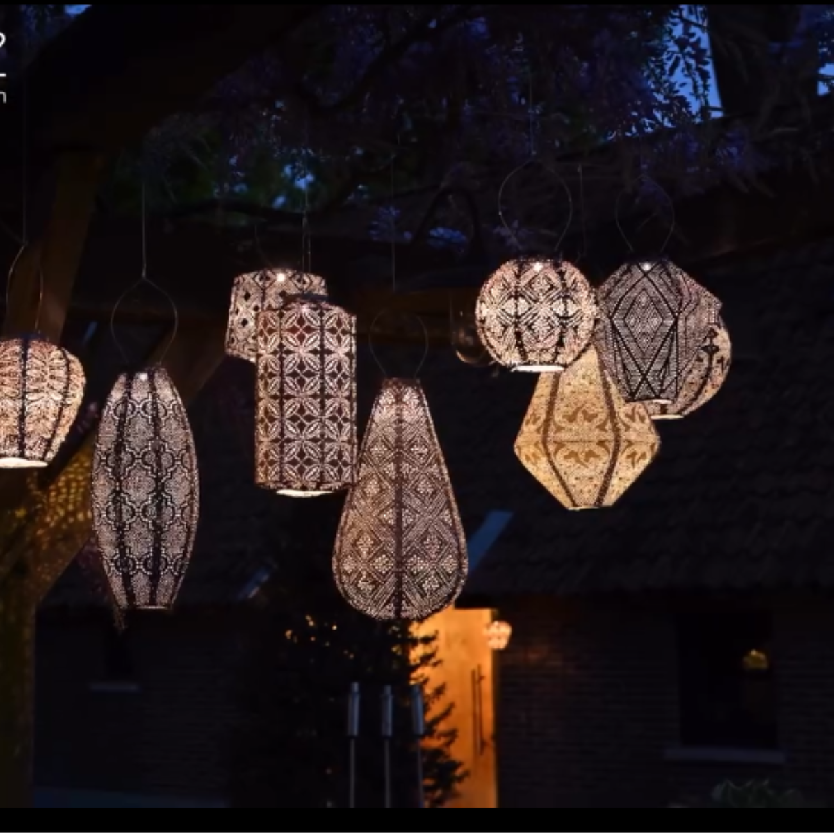 Cylinder Lantern - Light Taupe - Mandela