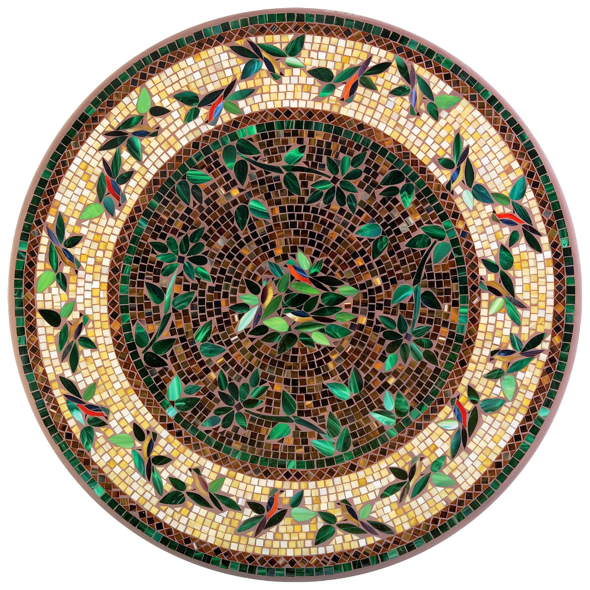 Finch Mosaic Nesting Tables