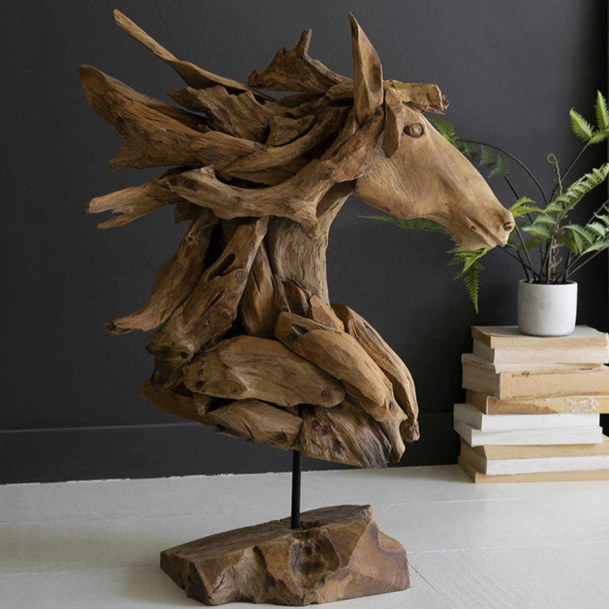 Majestic Driftwood Stallion