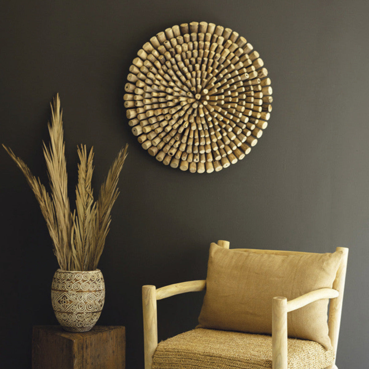 Dridtwood Circle Wall Art