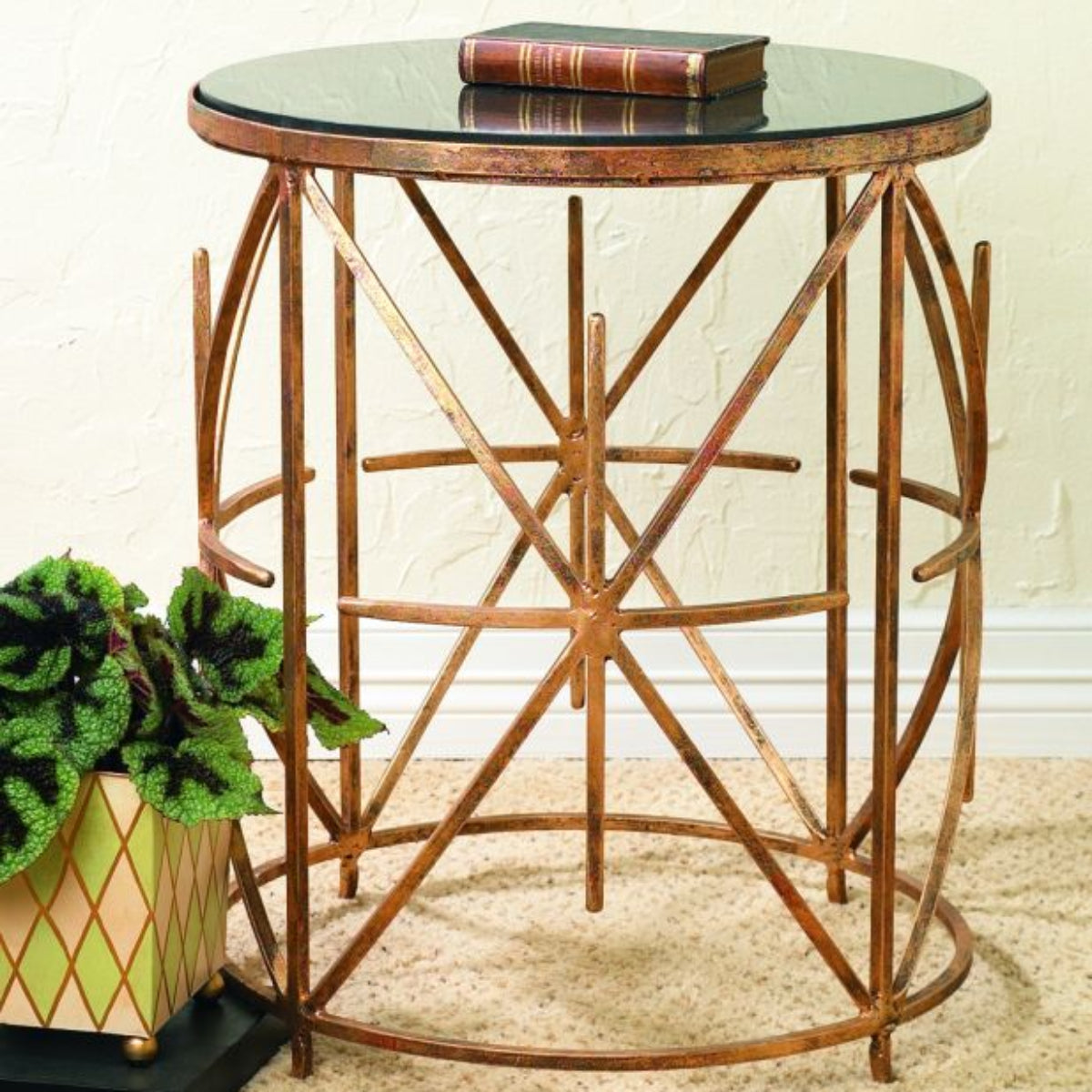 Starburst Round Side Table