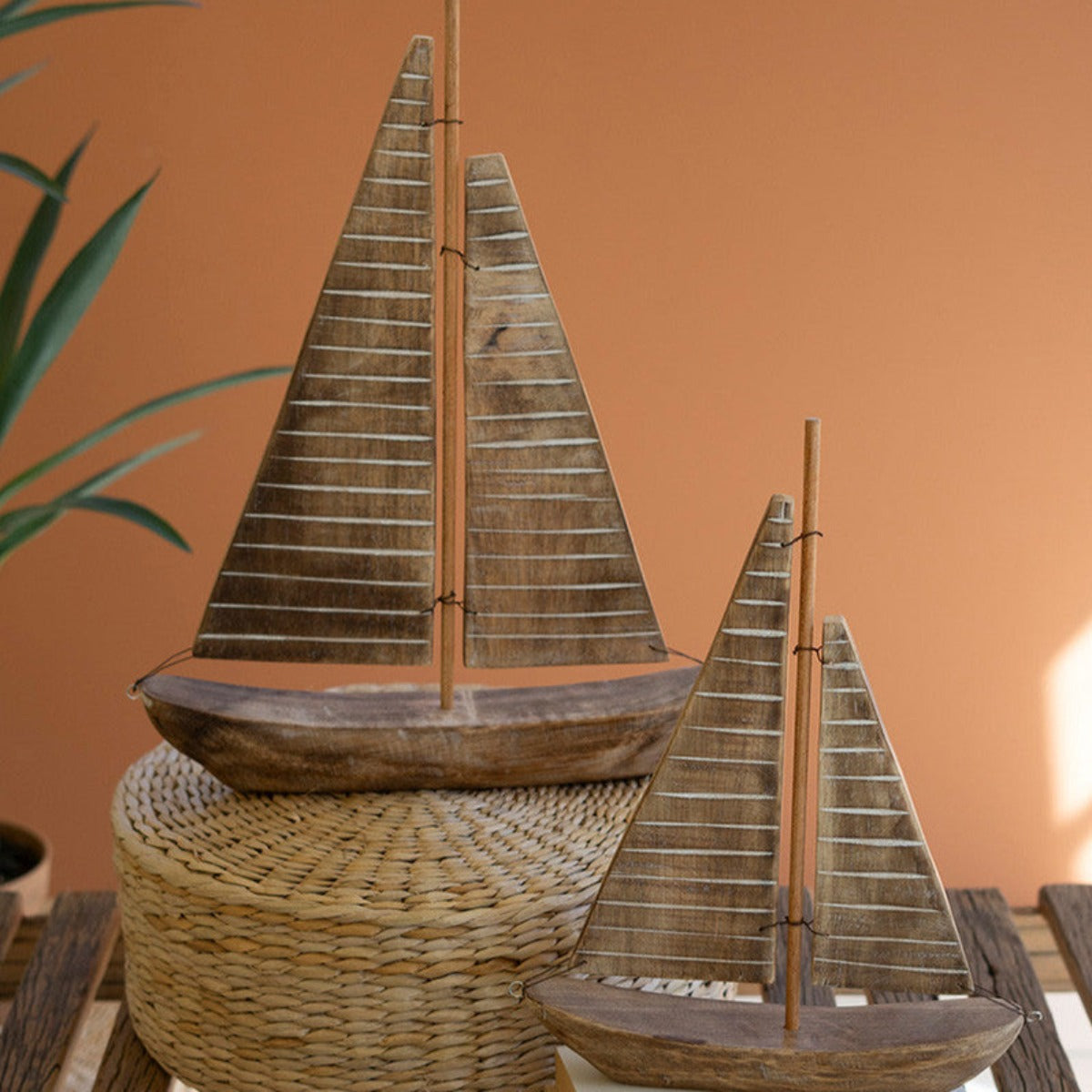 Maritime Driftwood Duo