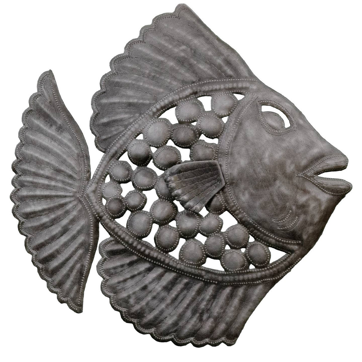 Dot Fish Wall Plaque