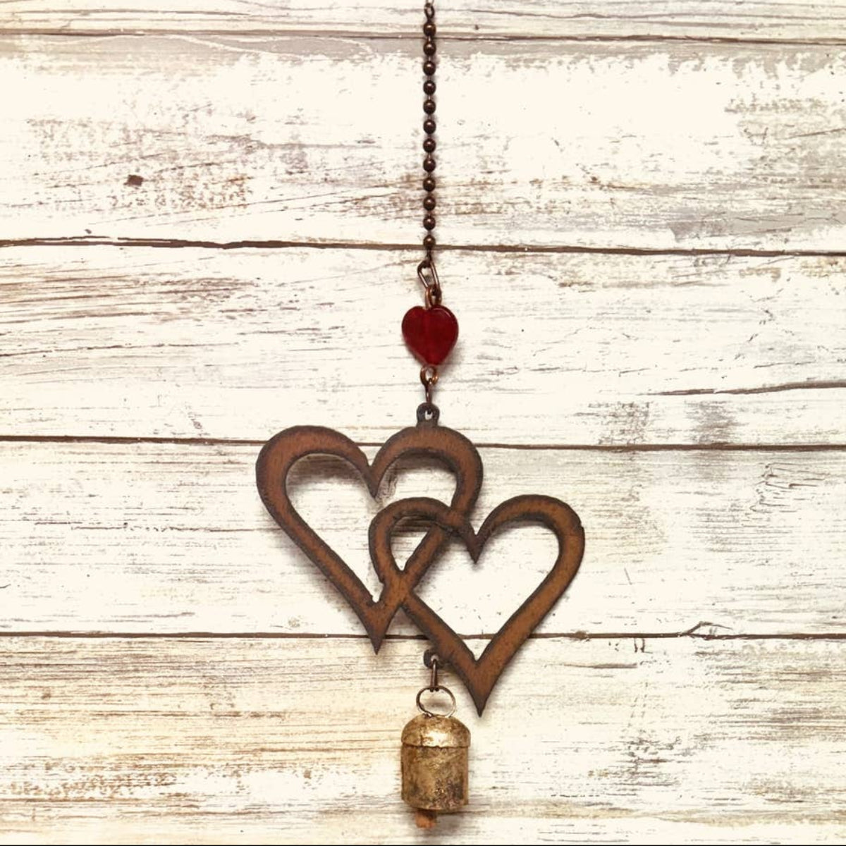 Double Heart Chime