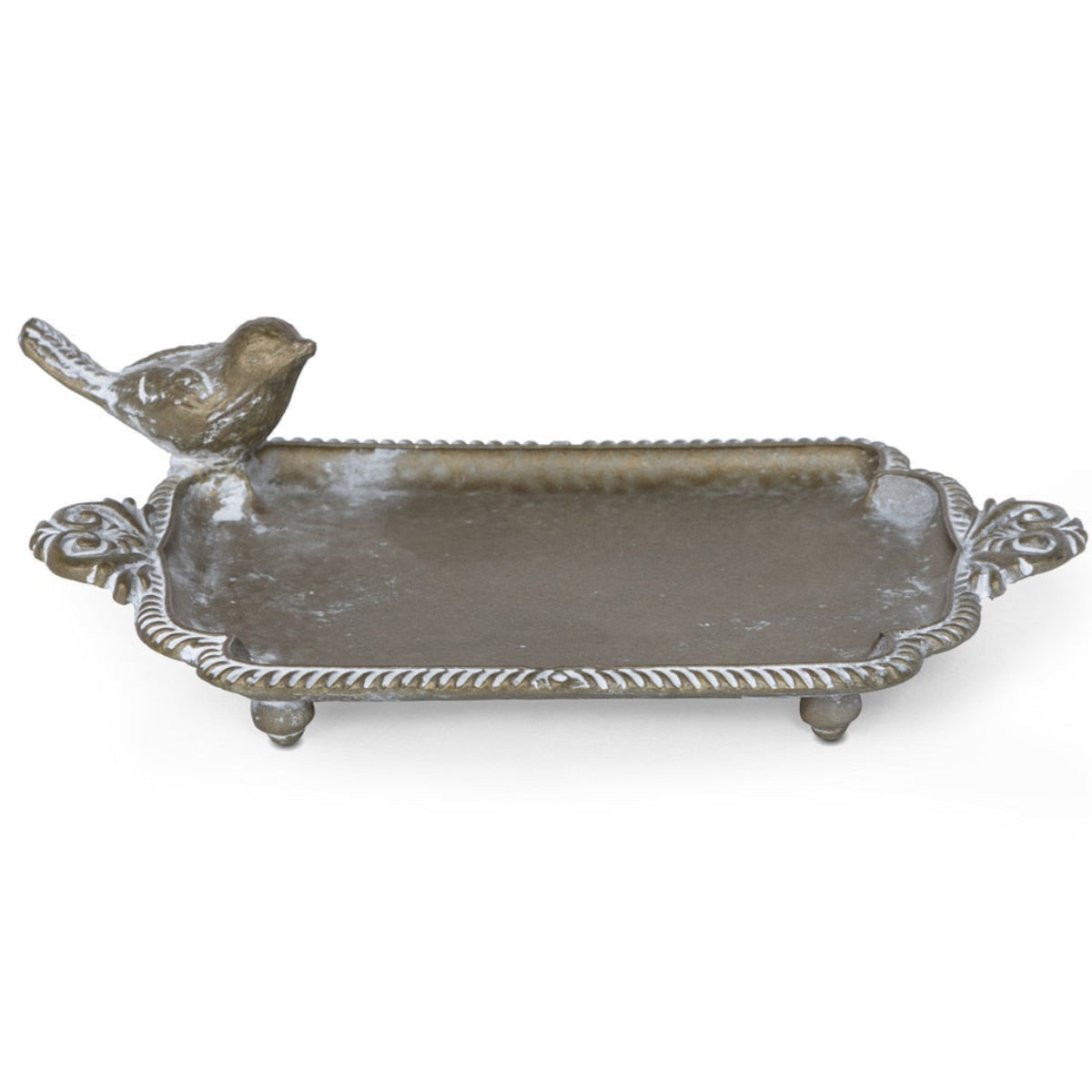 Brass Bird Dish
