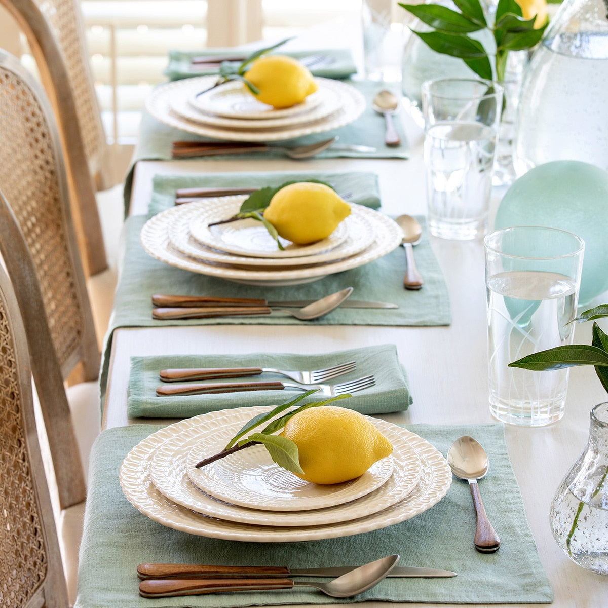 Wood Handled Stainless Flatware