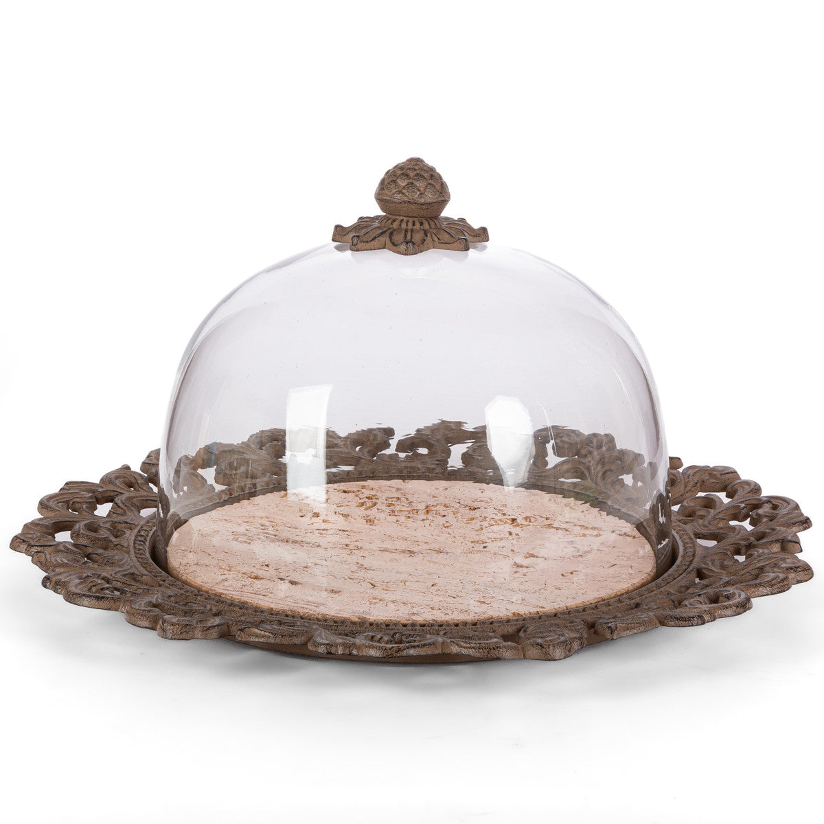 Acanthus Cake Plate with Dome
