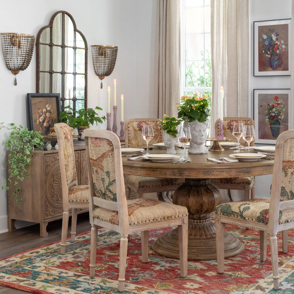 Kilim Upholstered Dining Chair