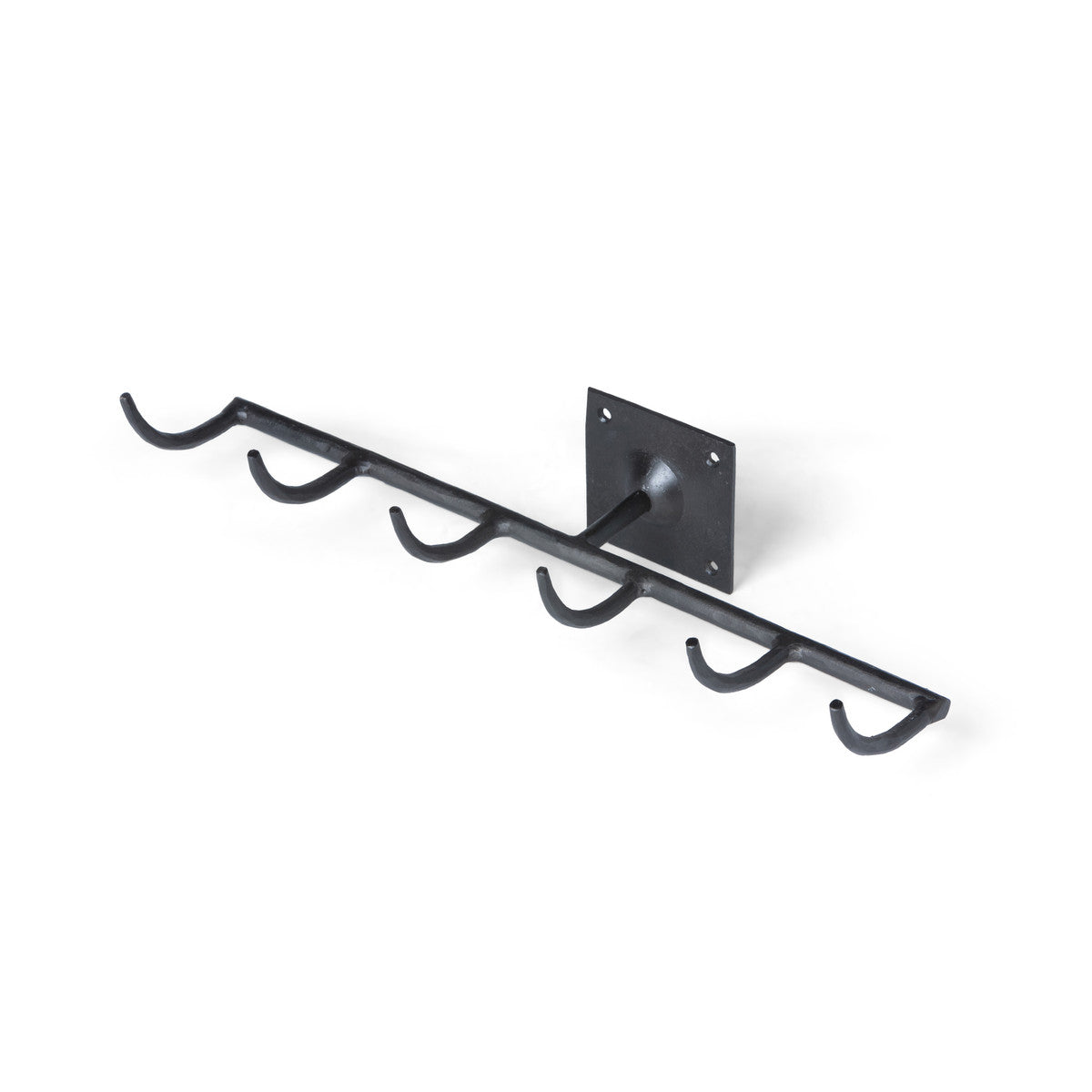 Rustic Forged Iron Garden Tools Hanger