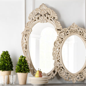 Auvergne Carved Wood Mirrors