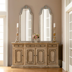 Country French Carved Mirror
