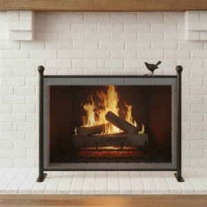 Elowen Songbird Fire Screen