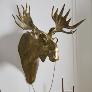 Eugene Moose Wall Sculpture