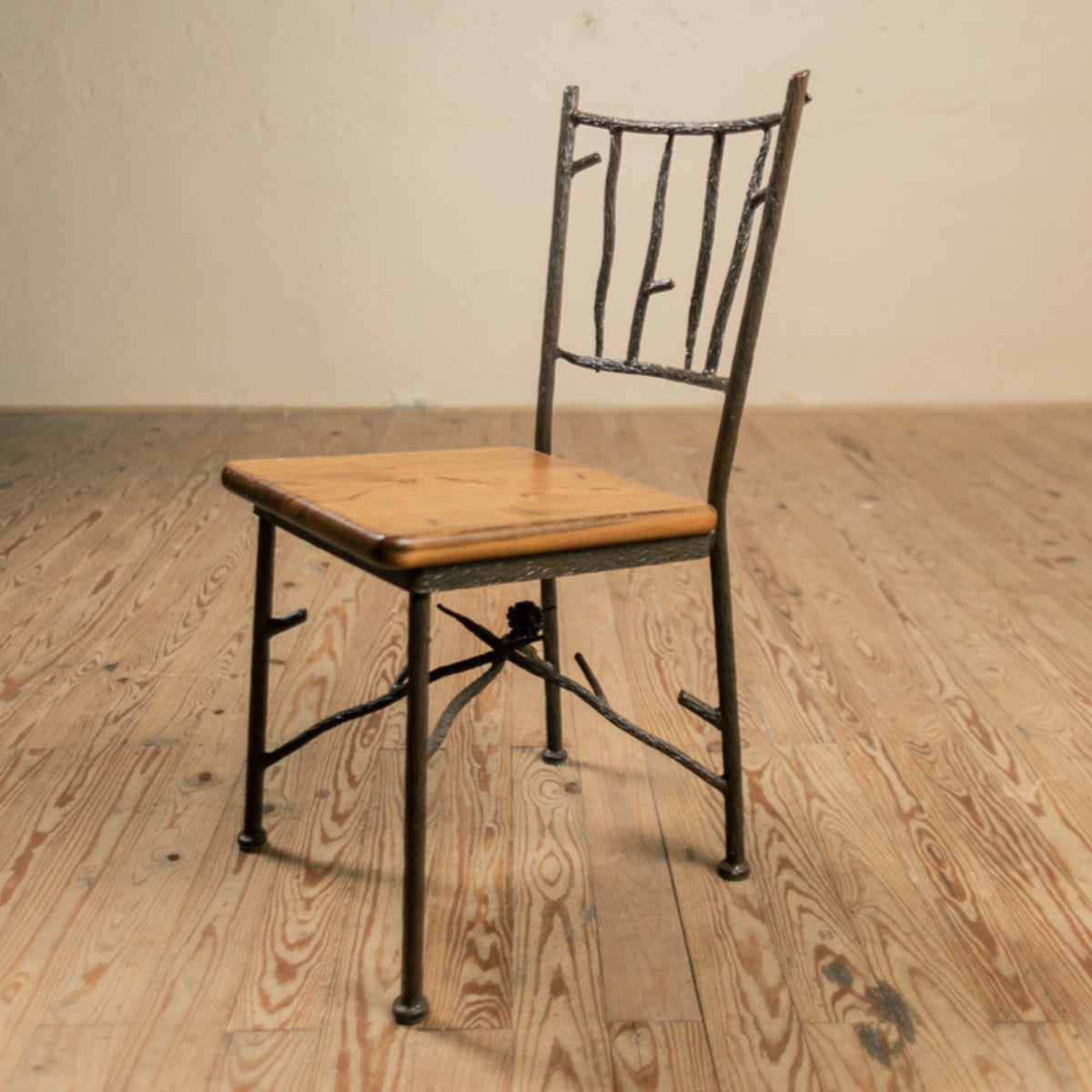 Pinebough Forged Side Chair