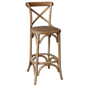 Farmhouse Crossback Bar Stool