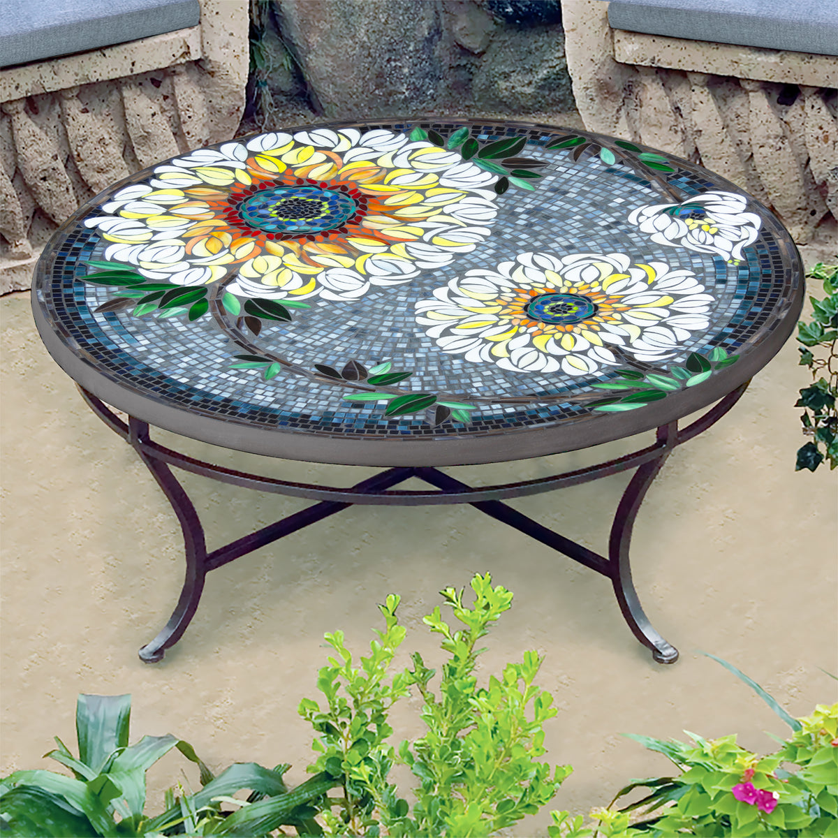 Florosol Mosaic Coffee Table - Round