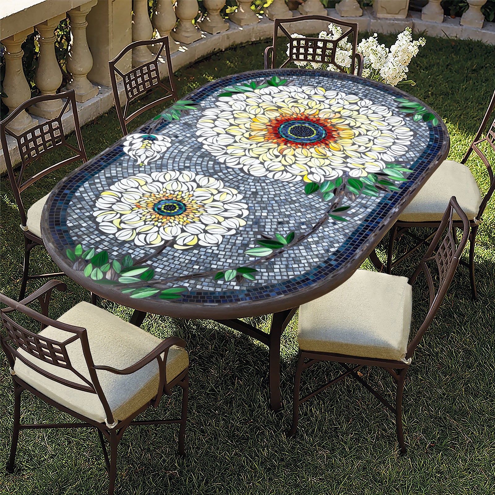 Florosol Mosaic Oval Bistro