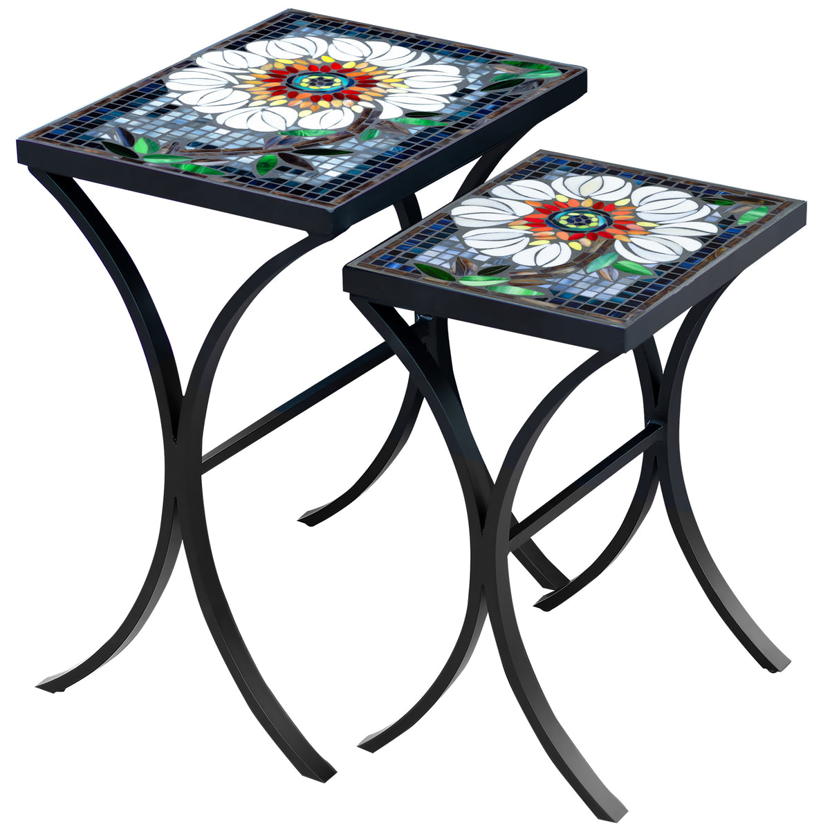 Florosol Mosaic Nesting Tables