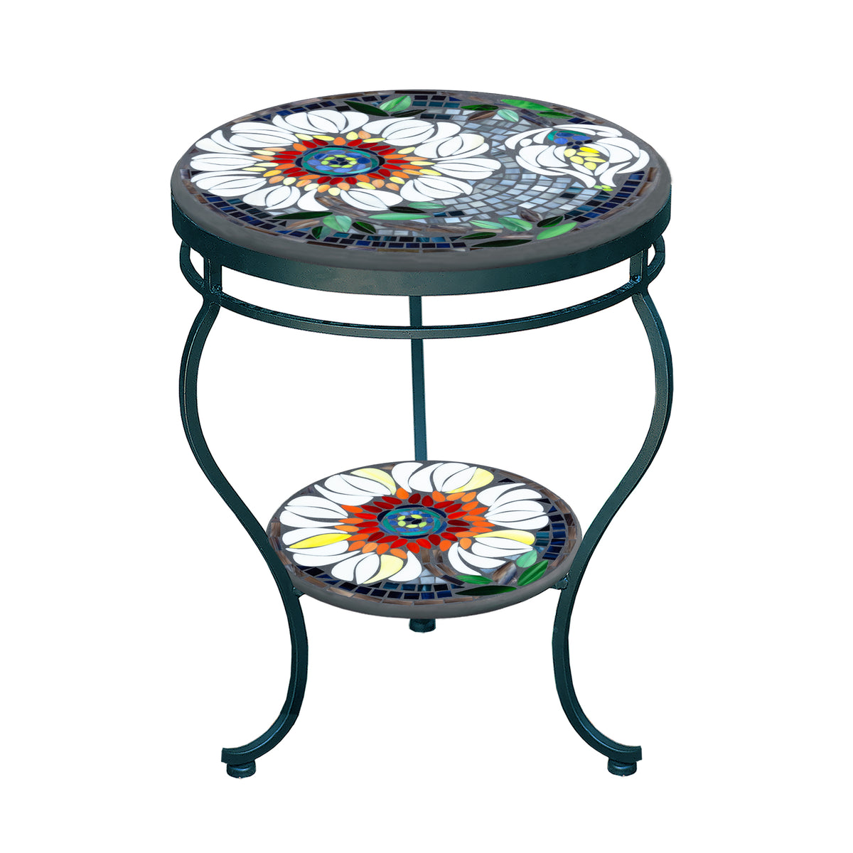 Florosol Mosaic Side Table - Tiered