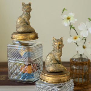 Foxglove Glass Canister Set