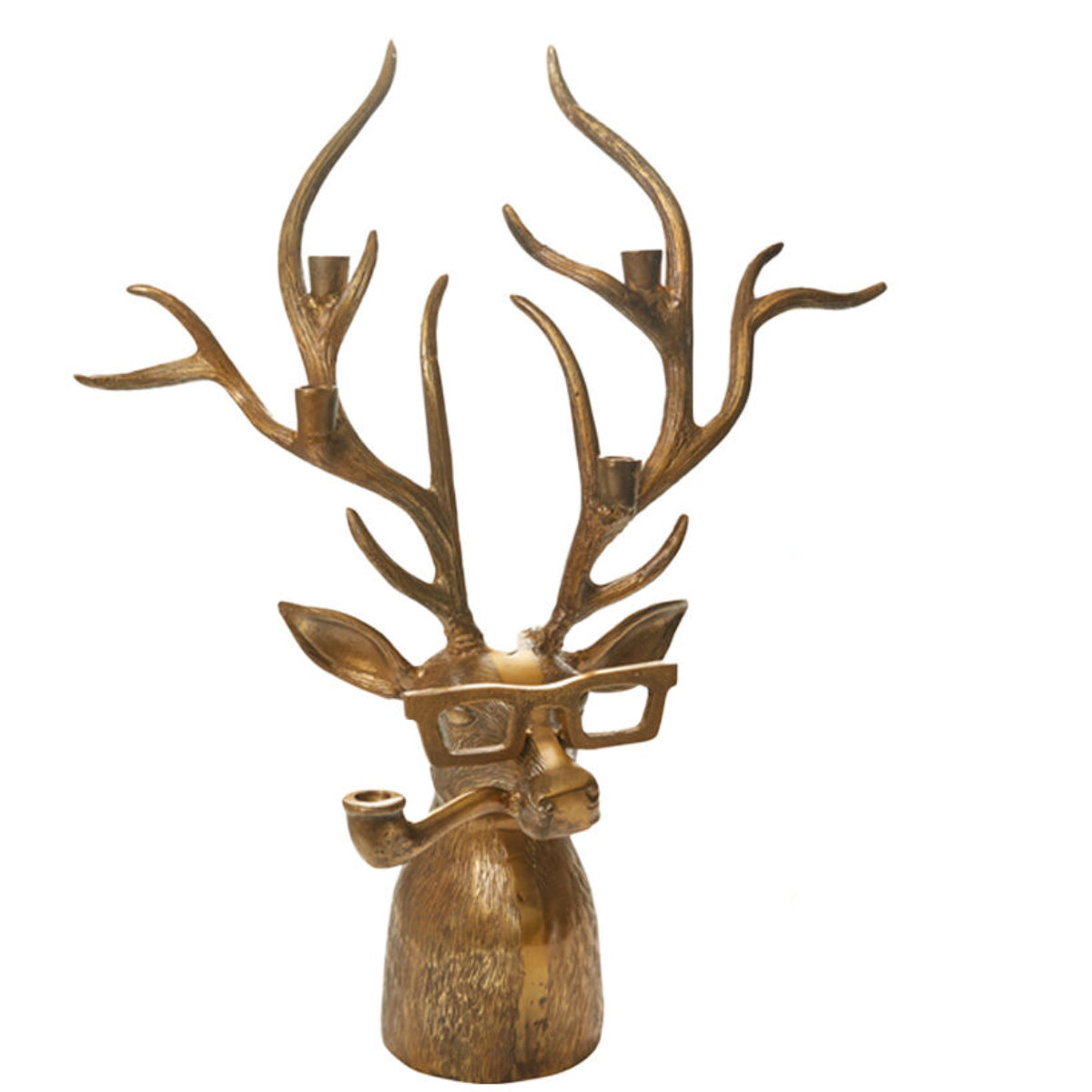 Frankie the Buck Large Candelabra