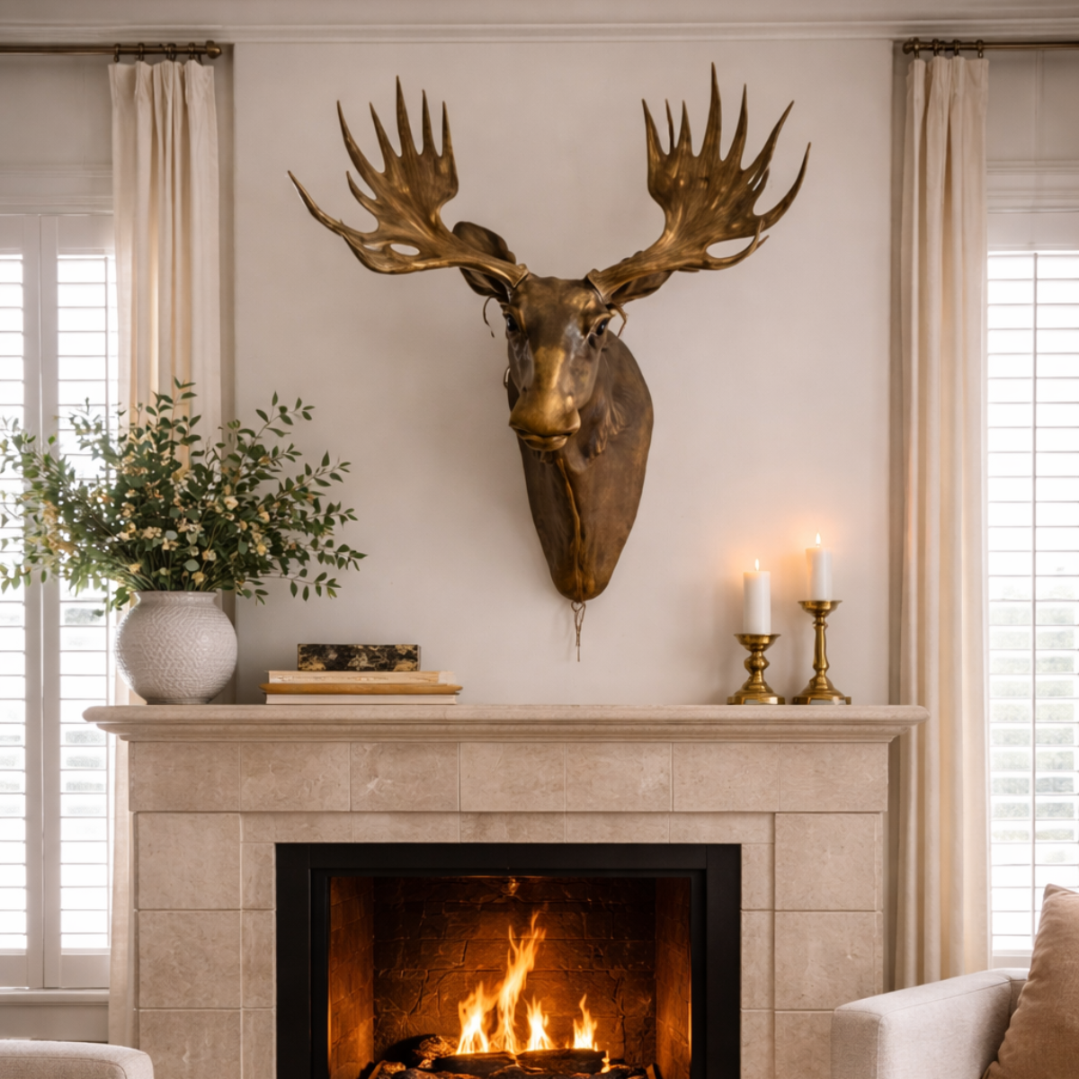 Eugene the Moose Wall Mount