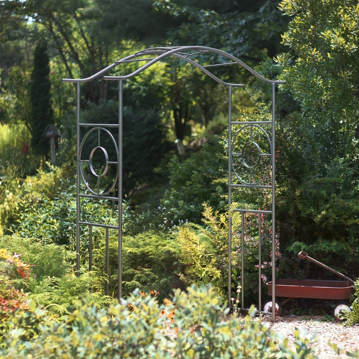 Genoa Wrought Iron Arbor