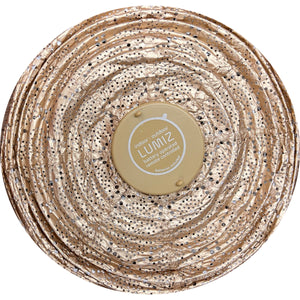 Diamond Lantern - Gold (Sashiko) | Tyvek Hanging Lantern