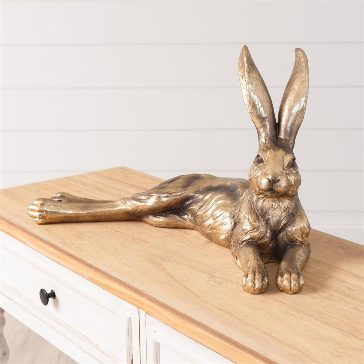 Golden Meadow Reclining Hare