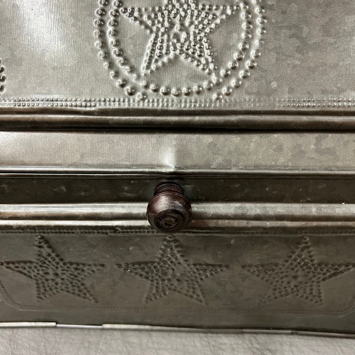 Rustic Metal Bread Box (Imperfect)