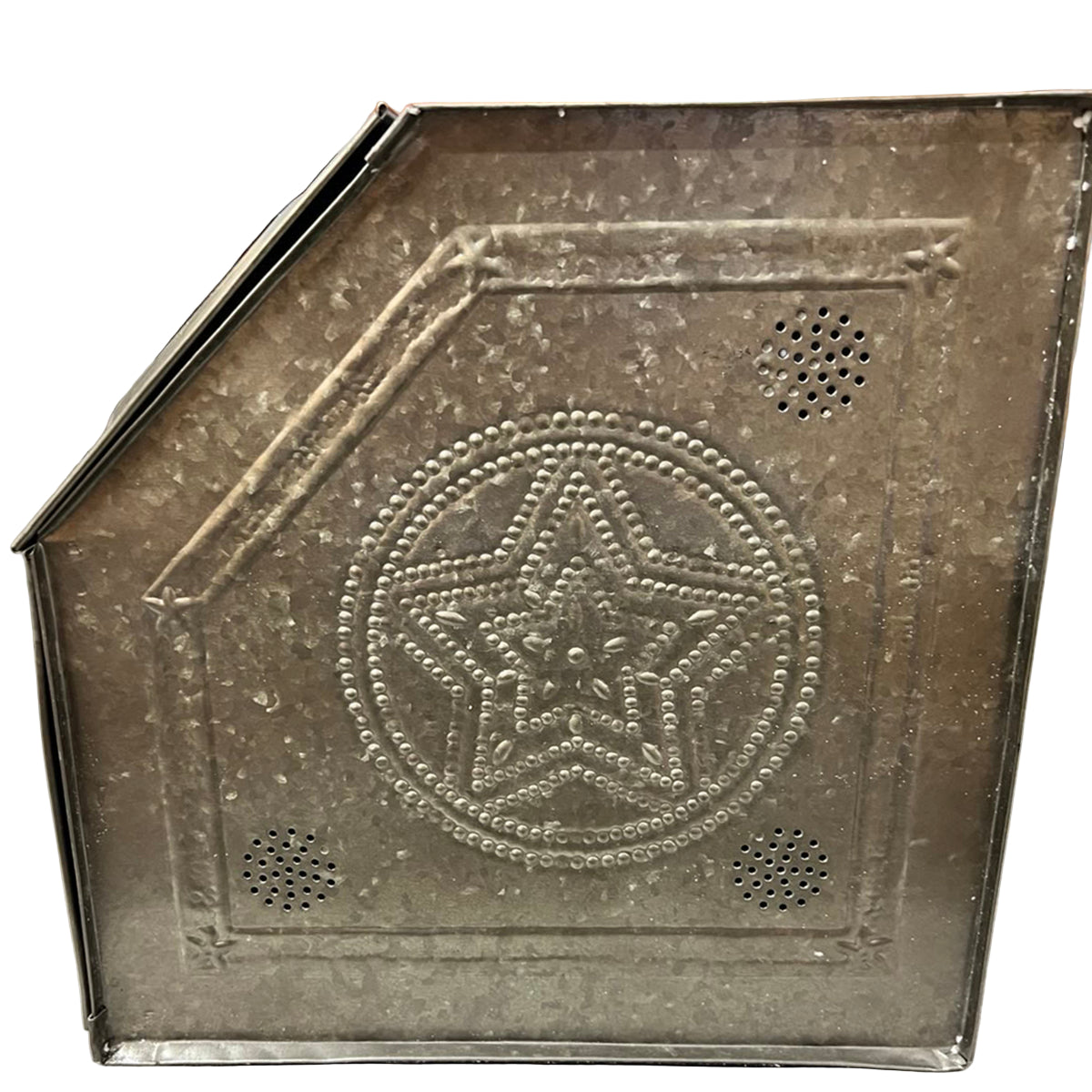 Rustic Metal Bread Box (Imperfect)