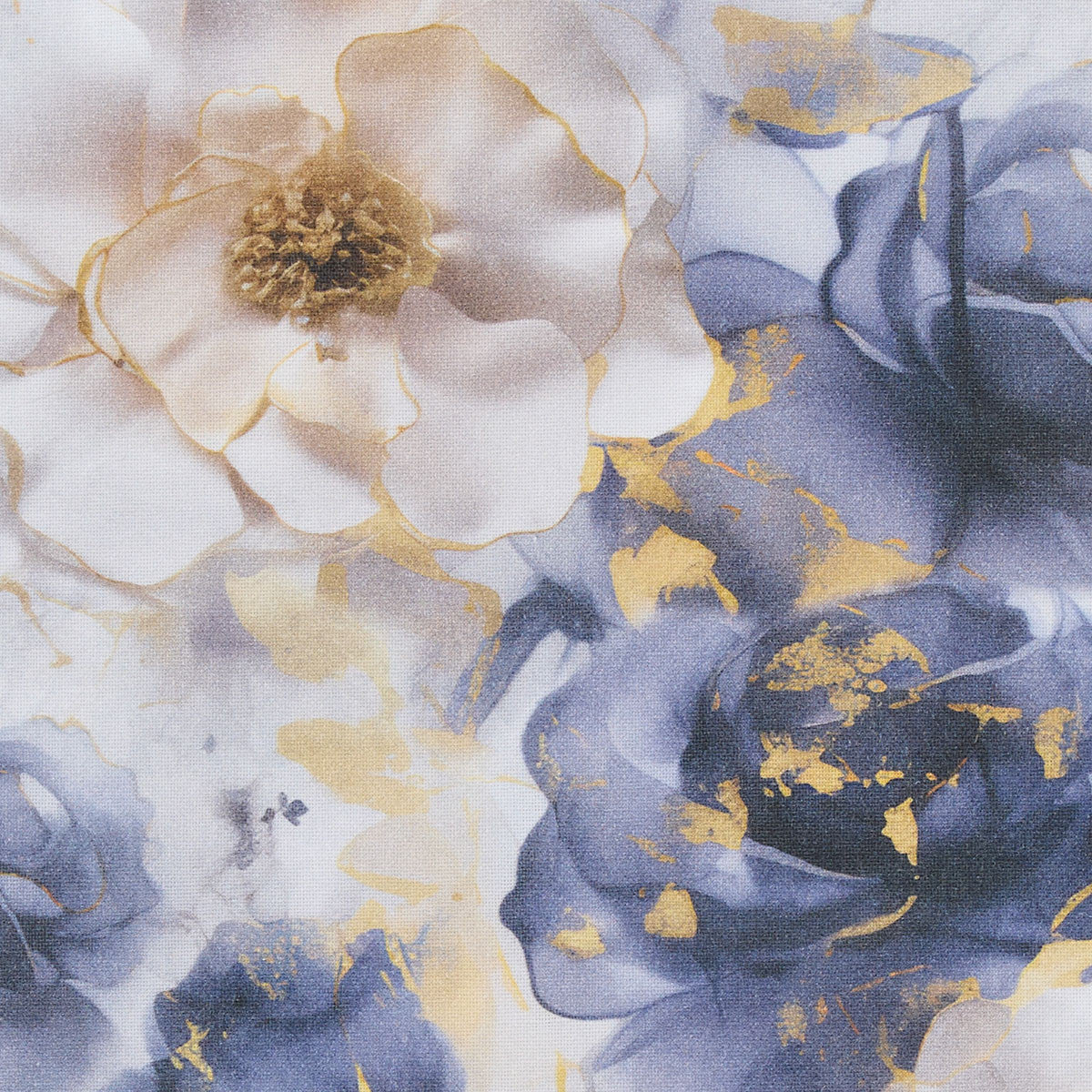 Indigo Garden Table Runner