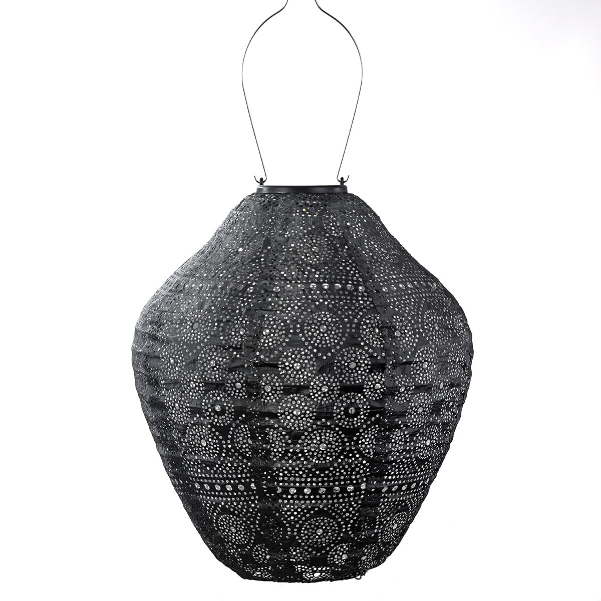 Indoor/Outdoor Jar Spectare Lantern - Dark Grey