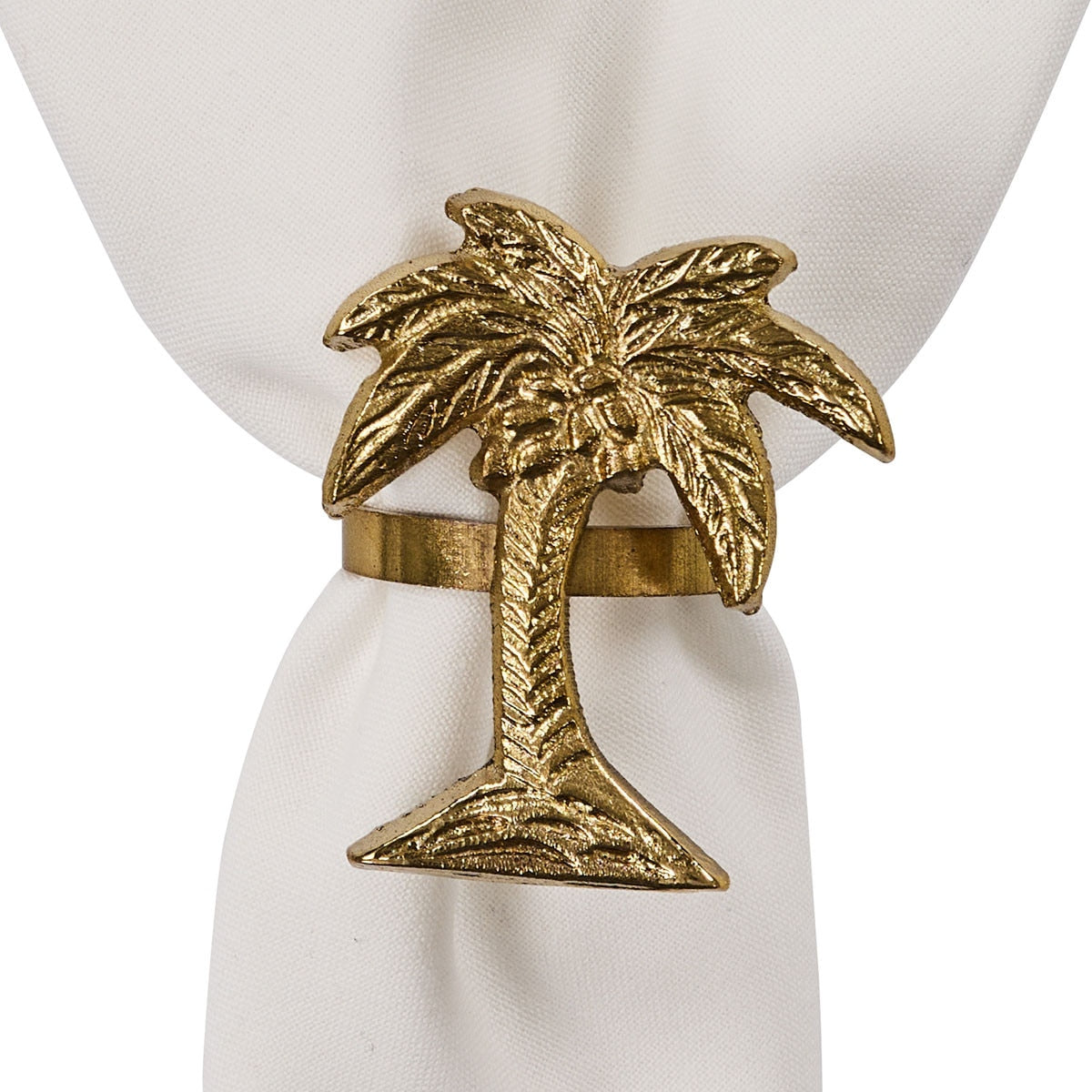 Island Palm Napkin Rings