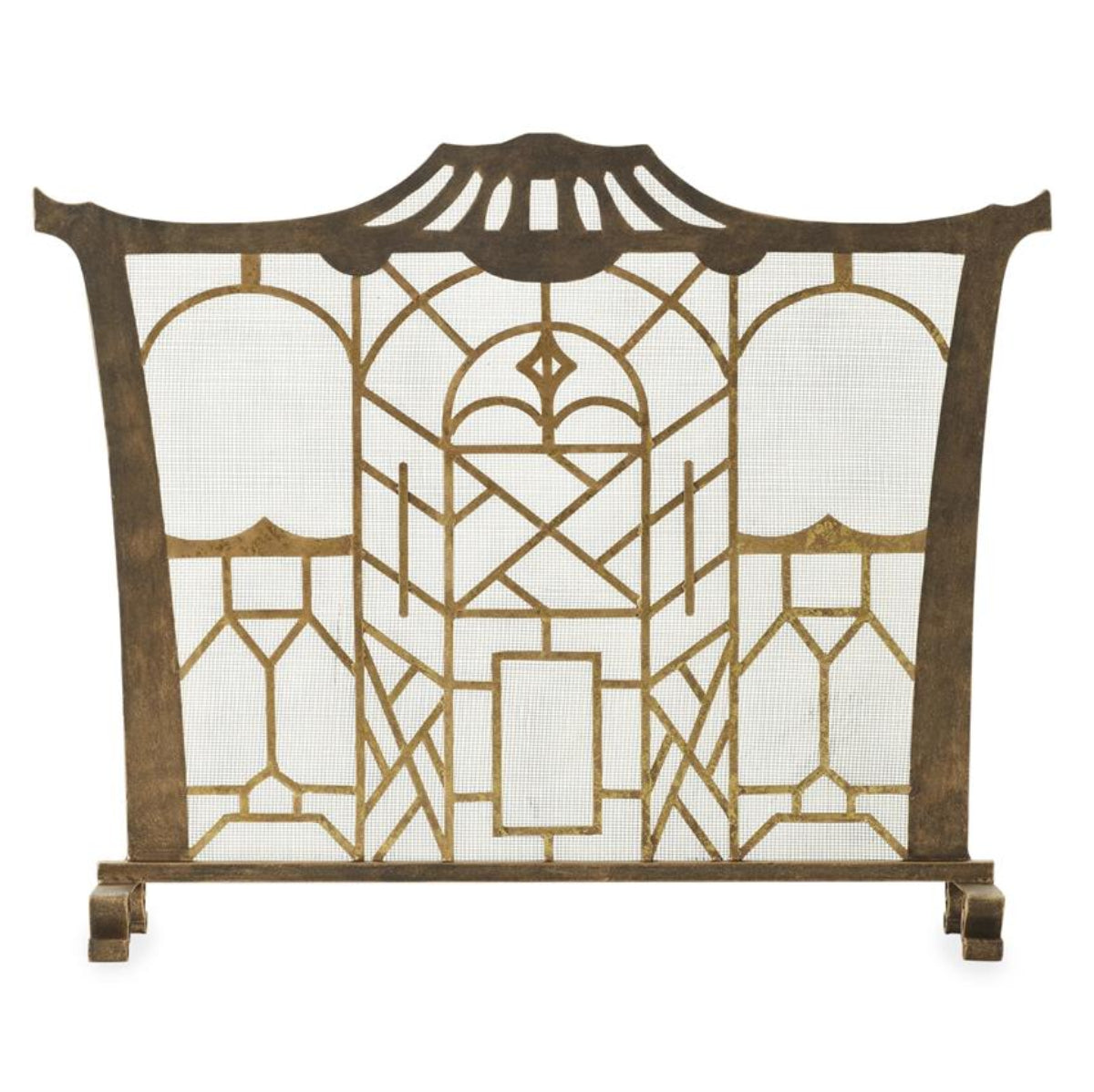 Kyoto Pavilion Fireplace Screen