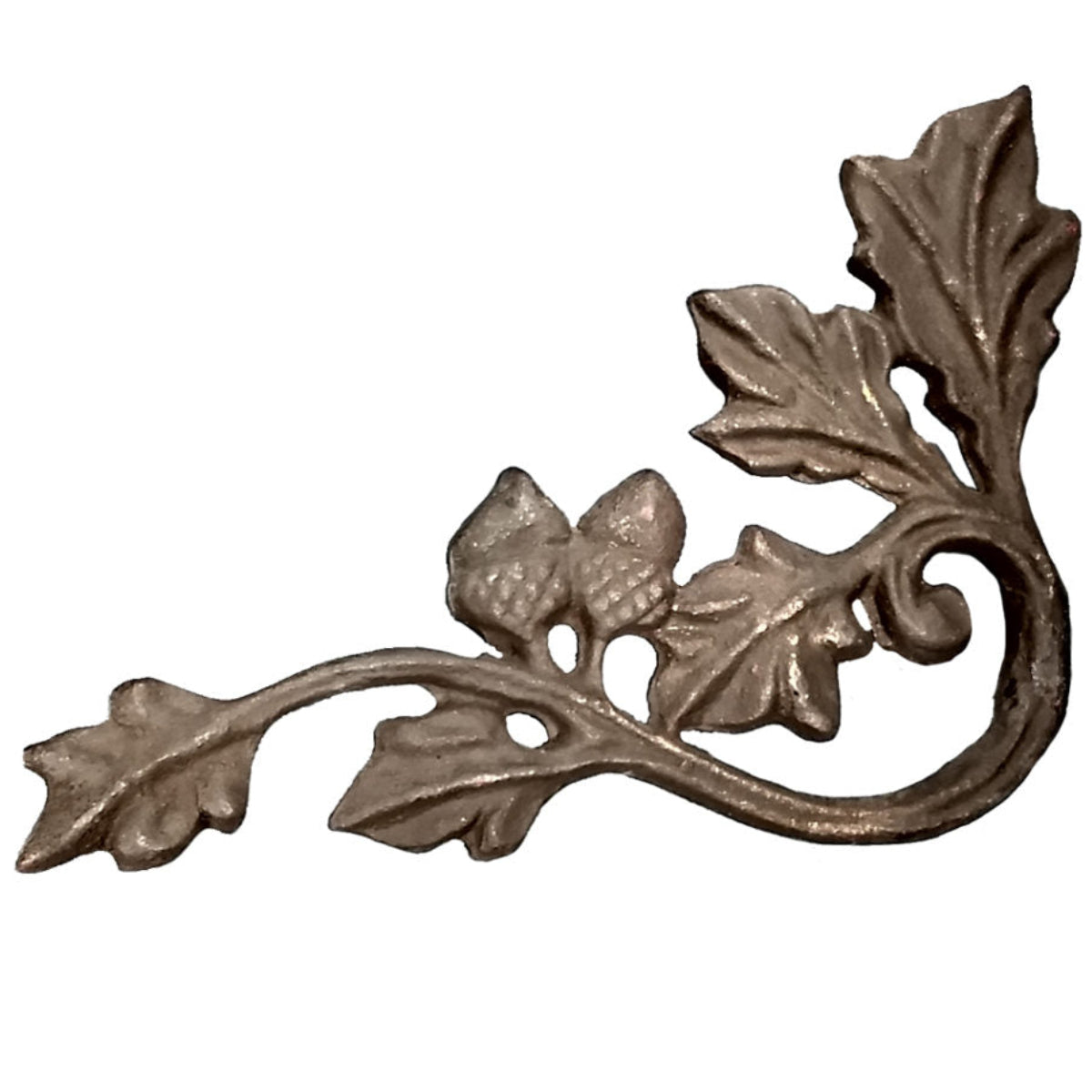 Leaf and Acorn Small Scarf Holder