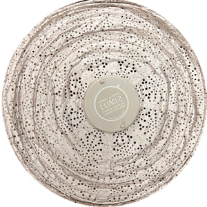 Globe Lantern - Light Taupe (Ikat) | Tyvek Hanging Lantern