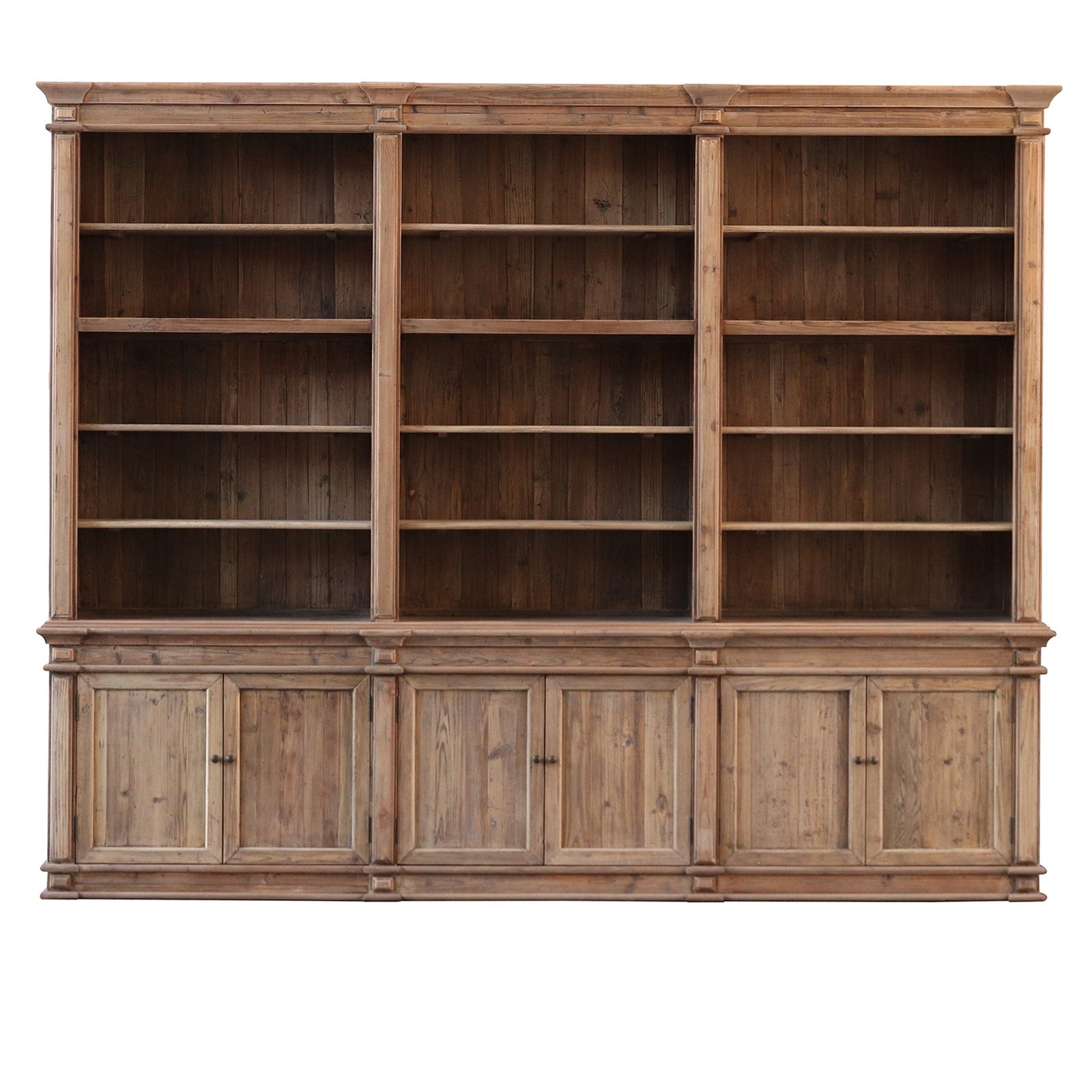 Lorraine Pine Library Cabinet