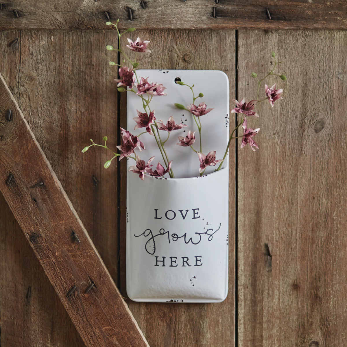 Love Grows Wall Pocket