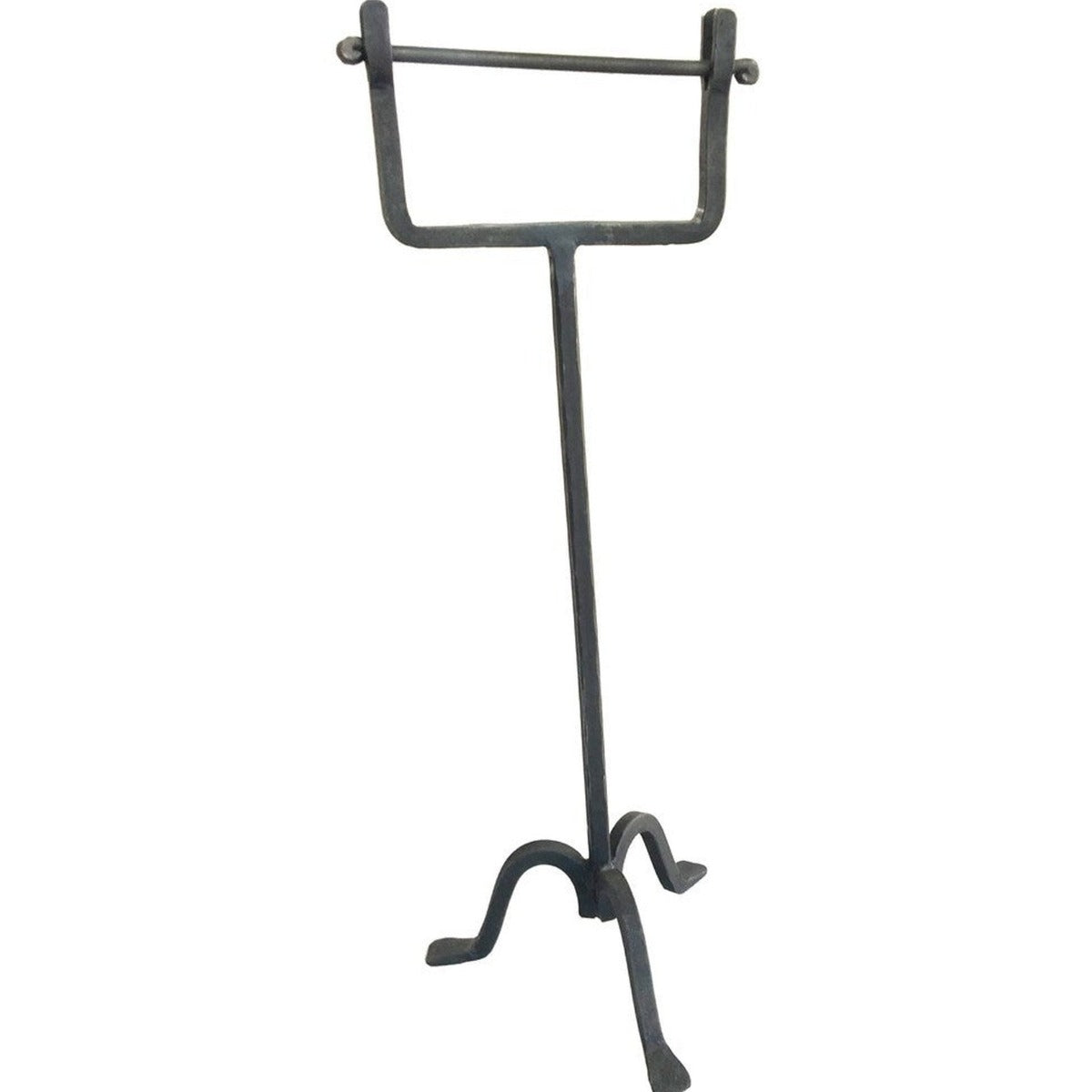 Hand-Forged Standing Toilet Roll Holder