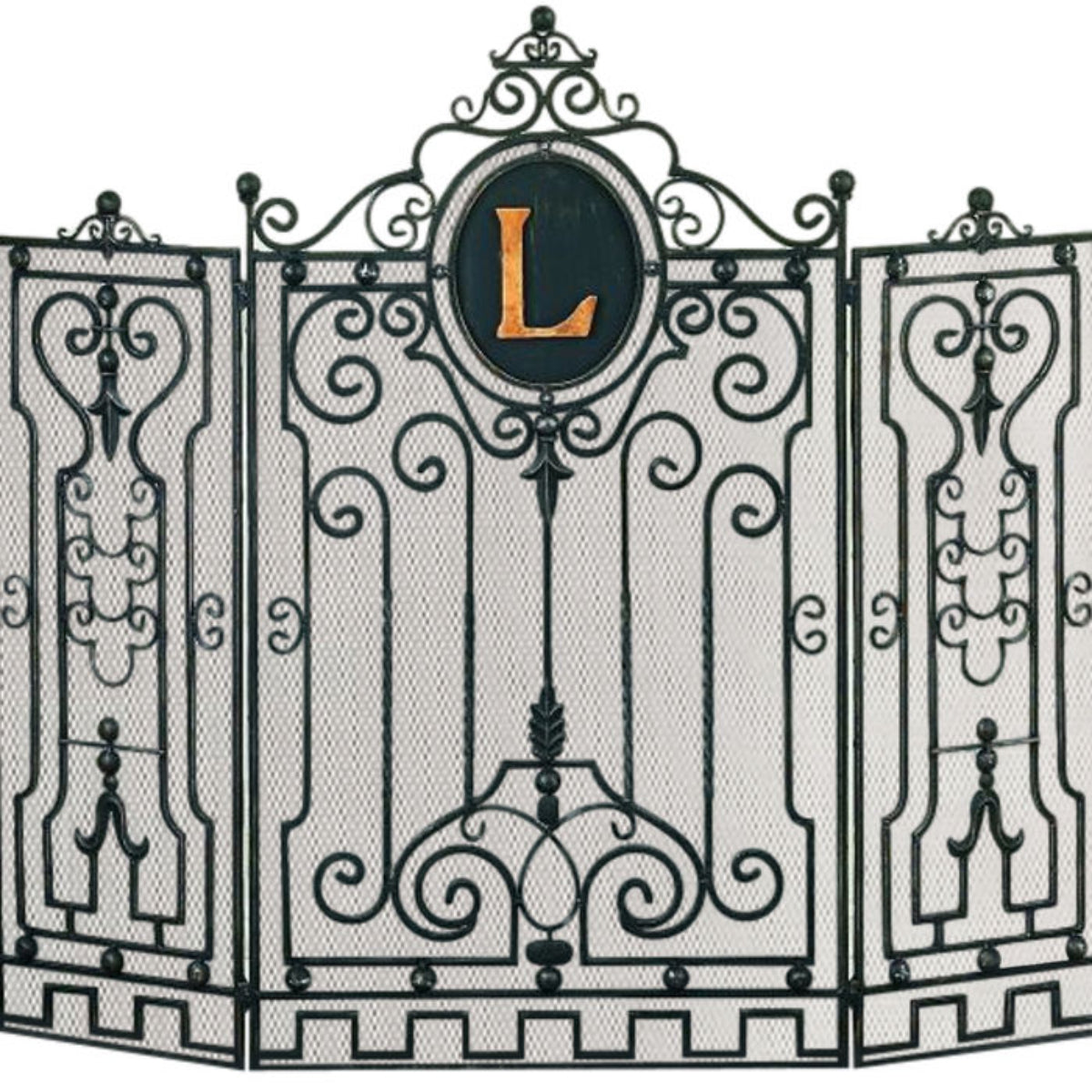 Manor Gate Monogram Firescreen