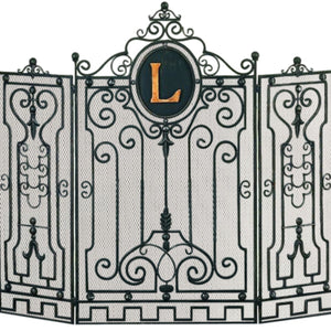 Manor Gate Monogram Firescreen