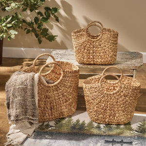 Maren Hyacinth Market Baskets